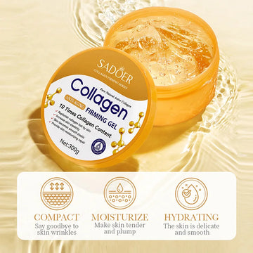 Collagen Facial Cream Face Moisturizing Gel Repair Brightening Firming Facial Creams Beauty Skin Care Products for Face