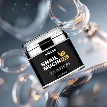 Snail Mucus Face Cream Firming Whitening Anti-Aging Wrinkle Moisturizing Hydrating Beauty Health Shrink Pores