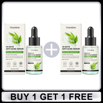 Salicylic Face Care Set Cleansing Pores Cleanser Moisturizing Toner Oil Control Serum Anti Acne Face Cream Smoothing Skin Care