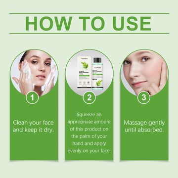 Salicylic Face Care Set Cleansing Pores Cleanser Moisturizing Toner Oil Control Serum Anti Acne Face Cream Smoothing Skin Care