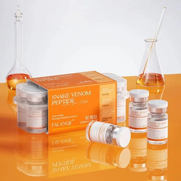 Korea 5ml*10pcs Freeze-Dried Powder Peptide Serum Kit Moisturizing Shrink Pores Whitening Essence All Skin Types Skin care