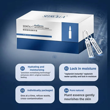 Hyaluronic Acid Serum Anti-Aging Moisturizing Shrink Pores Hydrating Whitening Essence For Microneedle Instruments Skin Care