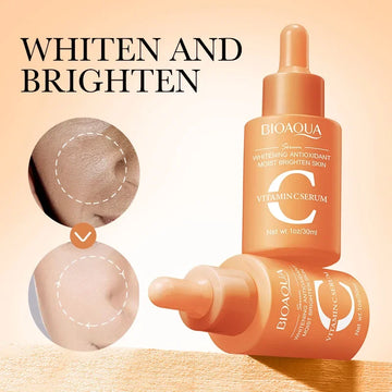 3pcs BIOAQUA Vitamin C Retinol Hyaluronic Acid Serum Face Moisturizing Anti Wrinkle Whitening Facial Essence Skin Care Products