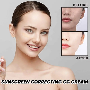 Summer Facial Isolation Sun Protection Sunscreen Cream Oil Control Block Lotion Sunscreen Blue-Light Healthy Skin Care SPF 50+