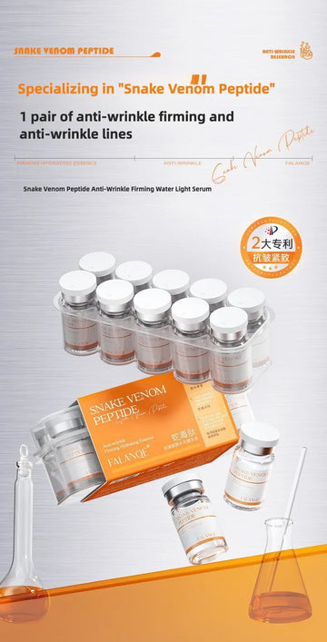 Korea 5ml*10pcs Freeze-Dried Powder Peptide Serum Kit Moisturizing Shrink Pores Whitening Essence All Skin Types Skin care