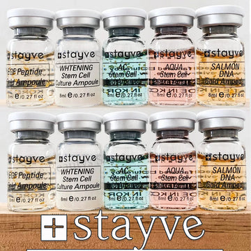 Stayve BB Cream Glow Starter Niacinamide Essence Kit Facial Salmon DNA Foundation Cream Moisturise Beauty Skin Care