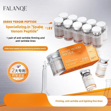 Korea 5ml*10pcs Freeze-Dried Powder Peptide Serum Kit Moisturizing Shrink Pores Whitening Essence All Skin Types Skin care