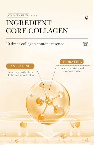 Collagen Facial Cream Face Moisturizing Gel Repair Brightening Firming Facial Creams Beauty Skin Care Products for Face