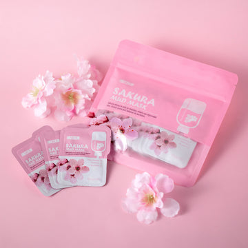 Japan Sakura Skincare Set Moisturizing Anti-Aging Kit Wrinkle Smoothing Radiance Boosting Facial Kit Gift Set