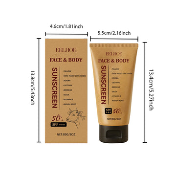 Sunscreen Spf 50 Anti Sunburn UV Protection Cream Moisturizing Face Body Sunblock Matte Lightweight Non-Greasy ﻿