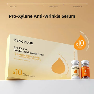 10pcs Pro-Xylane Anti-Wrinkle Lyophilized Serum High Concentration Anti-Aging Firming Face Essence for Deep Wrinkles