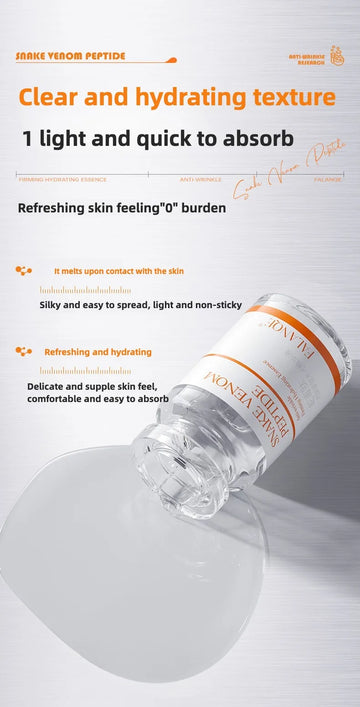 Snake Venom Peptide Anti-Aging Serum Anti-Aging Moisturizing Shrink Pores Hydrating Whitening Essence All Skin Types Skin care