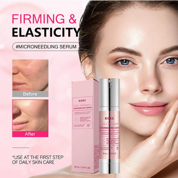 Centella Asiatica Microneedle Serum Smooth Skin Soothe Hydrate Firm Brighten Repair Facial Essence Lotion for All Skin Types