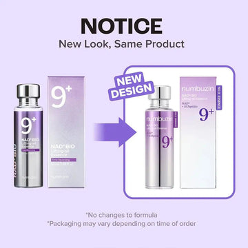 NO.9 EYE CREAM Numbuzin NAD+ Retinol Volumetox Eye Cream 50 Peptides No. 9+ NAD+ Bio Lifting Essence Original Brand Facial Care