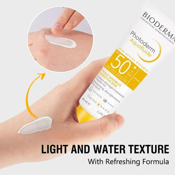 BIODERMA Whitening Sunscreen SPF90+ UV Protection Sun Screen Lsolation Moisturizing Brightening Face Body Arms Thighs Sunblock