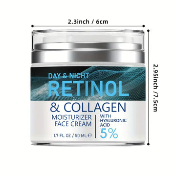 Retinol Collagen Cream Anti-aging Wrinkle Deep Hydration Moisturizing Skin Health Whitening Exfoliation