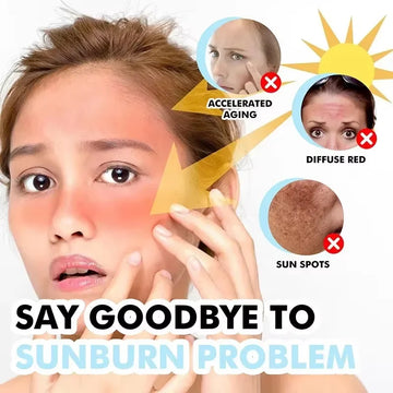 Face & Body Sunscreen SPF 50+ Facial Sunblock UVA & UVB Protection Sunblocking Cream Non-Greasy Anti Aging for Summer Beach 40g