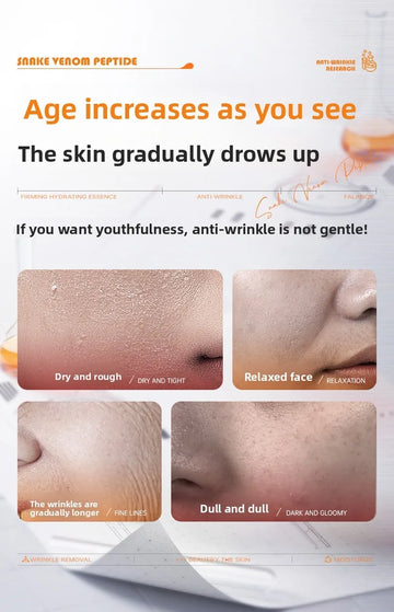 Snake Venom Peptide Anti-Aging Serum Anti-Aging Moisturizing Shrink Pores Hydrating Whitening Essence All Skin Types Skin care