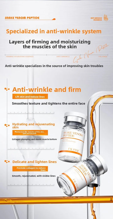 Snake Venom Peptide Anti-Aging Serum Anti-Aging Moisturizing Shrink Pores Hydrating Whitening Essence All Skin Types Skin care