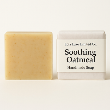Soothing Oatmeal Exfoliating Handmade Soap