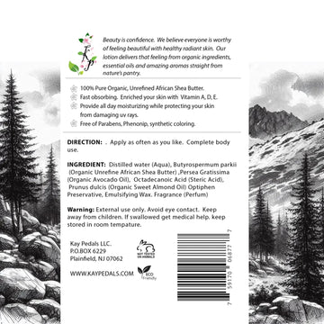 Timber Spring Natural Organic Body Lotion