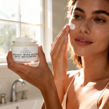 Triple Action Daily Organic Face Moisturizer