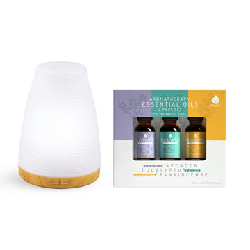 Aromatherapy 2 in 1 USB Diffuser & Essential Oil Set