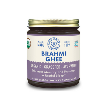 Brahmi Ghee | Ayurvedic Herbal Ghee for Clarity, Focus & Mental Calm
