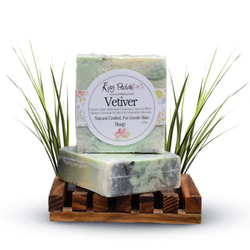 Vetiver Natural Crafted Bar Soap 4.5oz