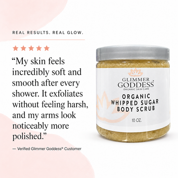 Organic Whipped Sugar Fondant Exfoliating Body Scrub