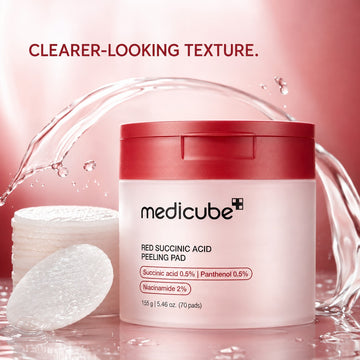 MEDICUBE Red Succinic Acid Peeling Pads 70 Pads
