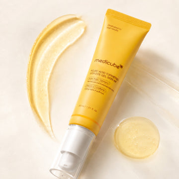 Sérum en gel para ojos con ácido kójico, cúrcuma y vitaminas de Medicube 30 ml