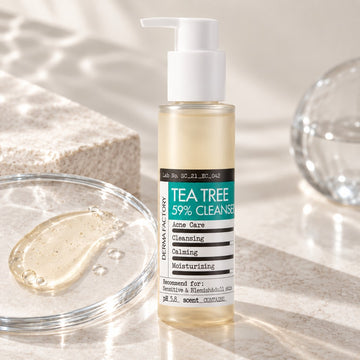 DERMA FACTORY Tea Tree 59% Gel Cleanser 150ml