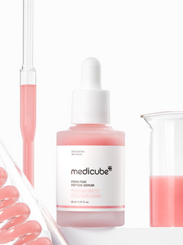 medicube PDRN Pink Peptide Serum 30ml bottle