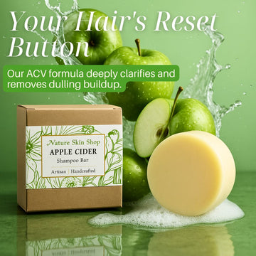 Apple Cider Vinegar Clarifying Shampoo Bar