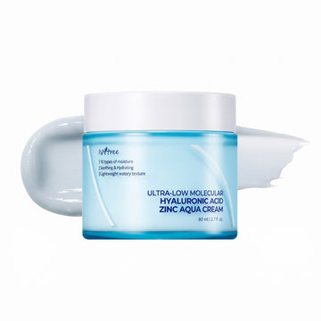 Isntree Ultra-Low Molecular Hyaluronic Acid Zinc Aqua Cream 80ml
