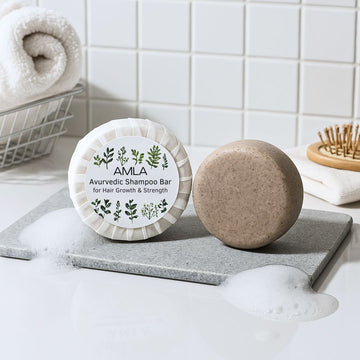 Amla Ayurvedic Shampoo Bar for Hair Growth & Strength