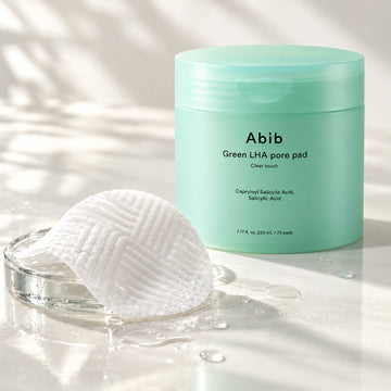 Abib Green LHA Pore Pad Clear Touch 70 Pads
