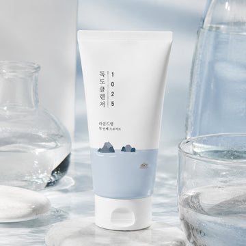 ROUND LAB Daily Hydration & Protect Trio – Cleanser, Cream & Sunscreen