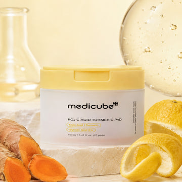 Almohadillas de ácido kójico y cúrcuma Medicube, 70 unidades