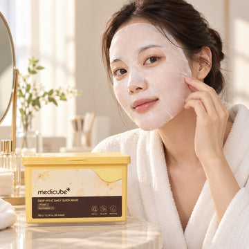Medicube Mascarilla Facial Deep Vita C Daily Quick Mask 30 unidades