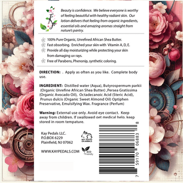 Tokyo Cherry Blossom Natural Organic Body Lotion