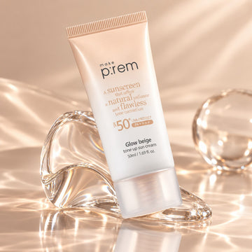 make p:rem Glow Beige Tone Up Sun Cream 50ml