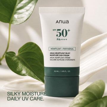 Anua Heartleaf Silky Moisture Sun Cream SPF50+ PA++++ - 50ml