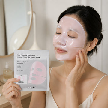 COSRX Mascarilla de Hidrogel Lifting y Luminosidad con Péptidos y Colágeno, 3 unidades