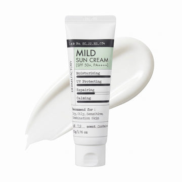 DERMA FACTORY Mild Sun Cream SPF50+ PA++++ 50g
