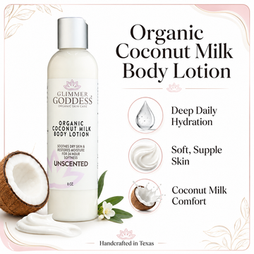 Organic Coconut Milk Body Lotion for Soft, Supple Skin