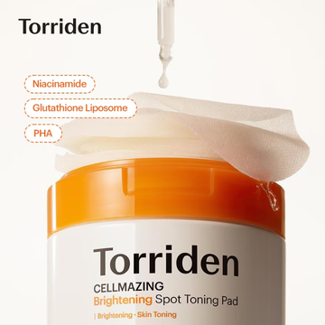 Torriden Cellmazing Brightening Spot Toning Pad 175ml / 70pads