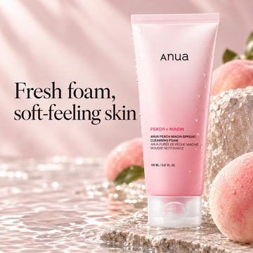 Espuma limpiadora Anua Peach Niacin Spread 150ml