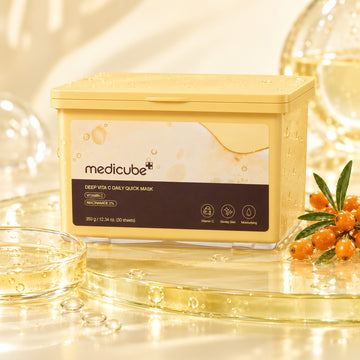 Medicube Mascarilla Facial Deep Vita C Daily Quick Mask 30 unidades
